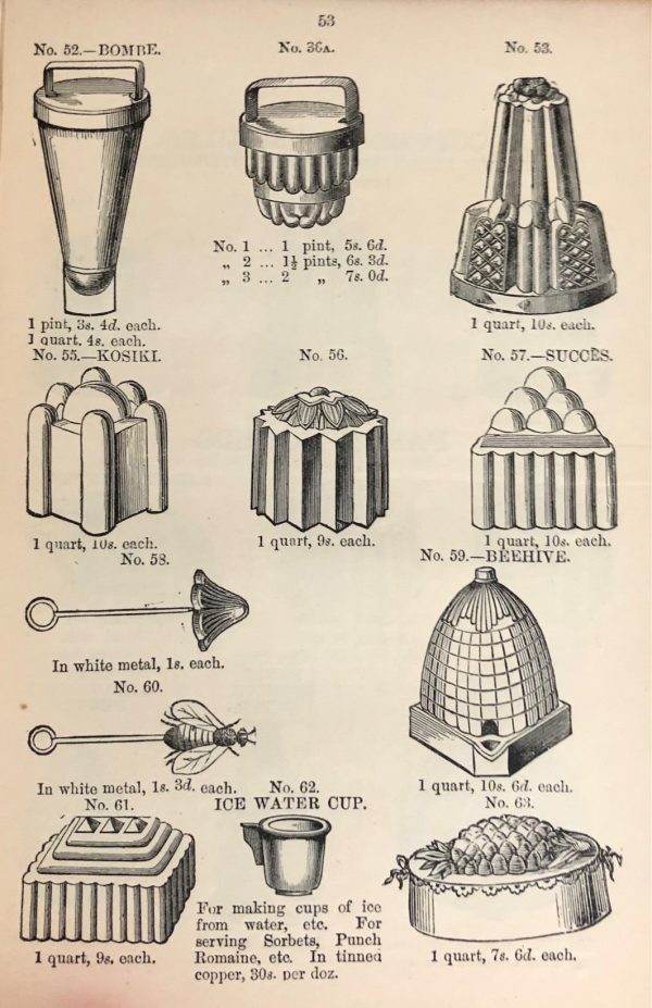 (Ice Cream) Mrs. A.B. Marshall. The Book of Ices, including Cream and Water Ices, Sorbets, Mousses, Iced Souffles, and Various Iced Dishes. Online now