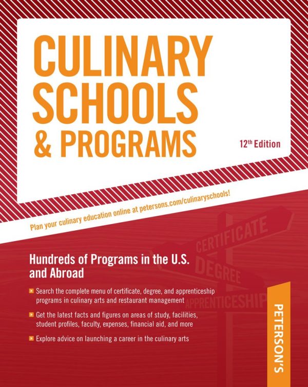 *Sale* Culinary Schools & Programs: Hundred of Programs in the U.S and Abroad 12th Edition Cheap