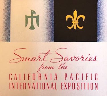 (Booklet) Kraft. Smart Savories from the California Pacific International Exposition. Cheap