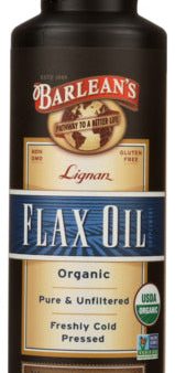 FLAX OIL BARLEANS 8 OZ LIGNAN OG    705875000048 Online Sale