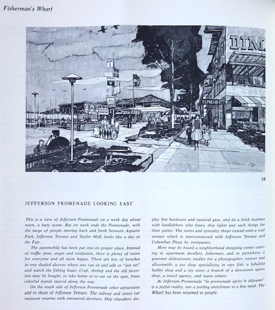 (San Francisco) John S. Bolles & Ernest Born. A Plan for Fisherman s Wharf, comprising the Fisherman s Wharf-Aquatic Park Area. Fashion