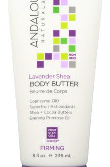 BODY BUTTER ANDALOU 8FZ LAVENDER    859975002171 Online Hot Sale