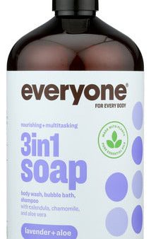 SOAP EVERYONE 3IN1 LAV ALOE    636874121512 Supply