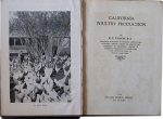 (Agriculture) Easson, R.B. California Poultry Production. Online now