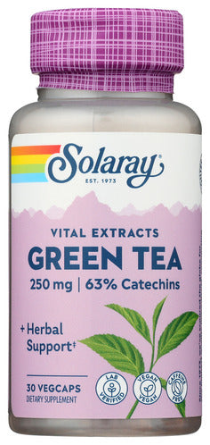 GREEN TEA SOLARAY 30 VCAP    076280036589 Sale