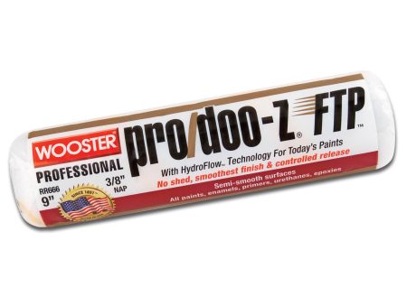 Wooster Pro Doo-Z FTP Woven Fabric Roller Cover 3 8  on Sale