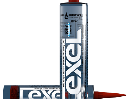 Sashco Lexel Clear 10.5 oz Caulk Supply