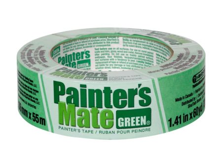 Painter s Mate Green Painter s Tape - Green, 1.41 in. x 60 yd. For Discount