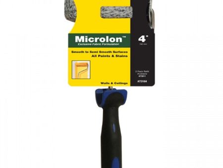 Whizz Microlon Mini Rollers 4  x 3 8   1 Complete Roller with Handle Sale