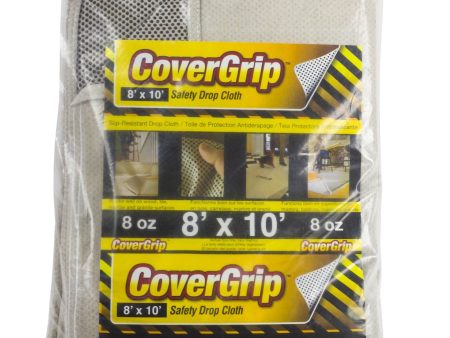 Covergrip  8  x 10  Safety Drop Cloth For Cheap