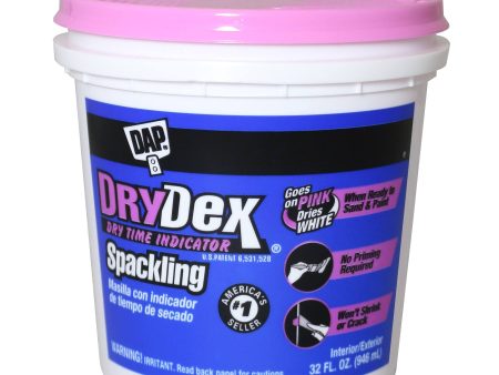 DAP DryDex® Dry Time Indicator Spackling 32fl oz Pink White Sale