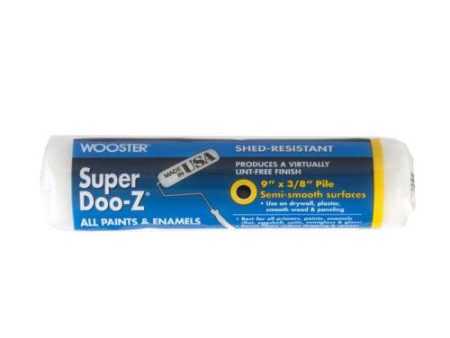 Wooster Super Doo-Z Fabric 9 in. W x 1 2 in. Paint Roller Cover Discount