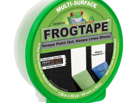 FrogTape® Multi-Surface Painting Tape - Green, 1.88 in. x 60 yd. Cheap