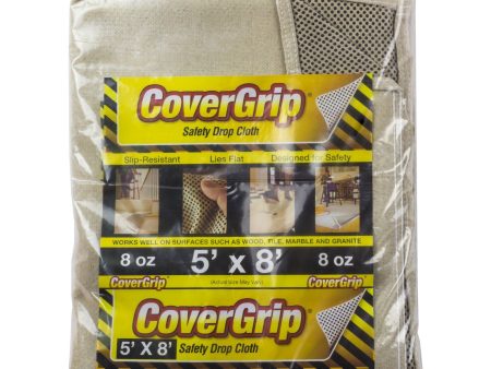 Covergrip 5  x 8  Safety Drop Cloth For Cheap