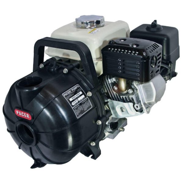 Pacer Pumps - 2  Poly Pump with Honda GX200 6HP Engine For Discount