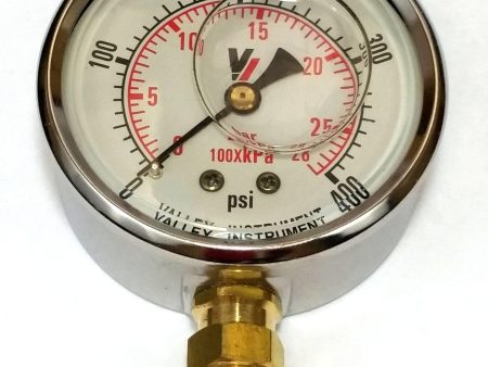 Valley Industries - 2-1 2  - 4000 P.S.I. Liquid Filled Pressure Gauge - 2140GXB4000 Online now