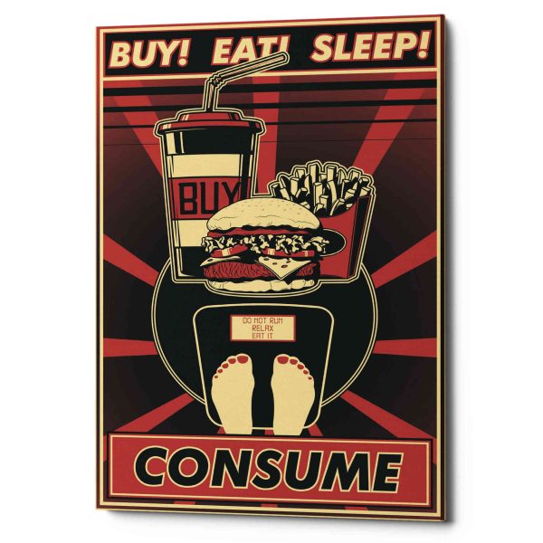 Consume  Canvas Wall Art Online Hot Sale