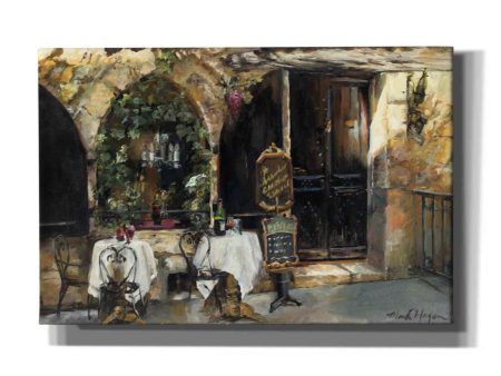 Meeting at the Cafe  by Marilyn Hageman, Canvas Wall Art Sale