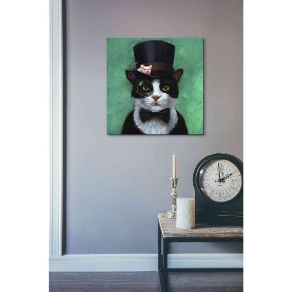 Tuxedo Cat  by Lucia Heffernan, Canvas Wall Art Sale