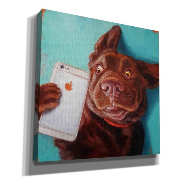 Dog Selfie  by Lucia Heffernan, Canvas Wall Art Supply