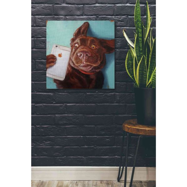 Dog Selfie  by Lucia Heffernan, Canvas Wall Art Supply