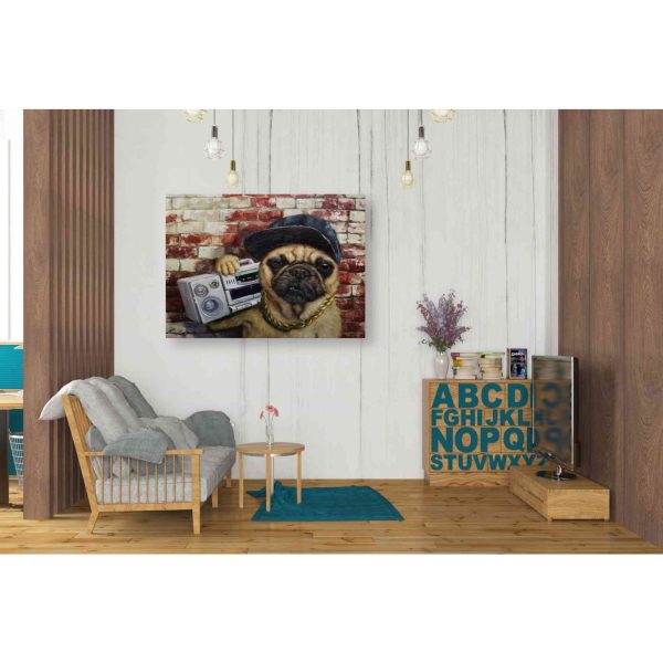 Who Let The Dogs Out  by Lucia Heffernan, Canvas Wall Art For Sale