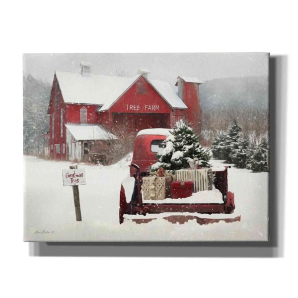 Tree Farm Christmas  by Lori Deiter, Canvas Wall Art For Sale