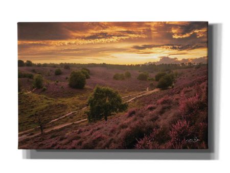 Just a Sunset in the Netherlands  by Martin Podt, Canvas Wall Art Online Sale