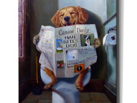 Dog Gone Funny  by Lucia Heffernan, Canvas Wall Art Hot on Sale