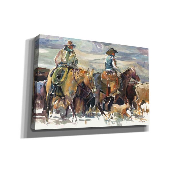 The Roundup  by Marilyn Hageman, Canvas Wall Art Hot on Sale