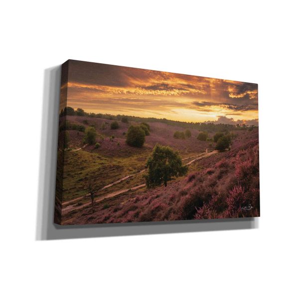 Just a Sunset in the Netherlands  by Martin Podt, Canvas Wall Art Online Sale