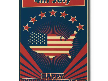 Independence Day USA  Giclee Canvas Wall Art Online Sale