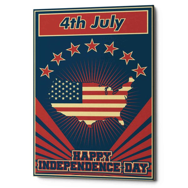 Independence Day USA  Giclee Canvas Wall Art Online Sale