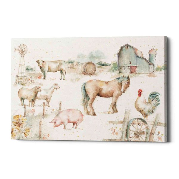 Farm Friends XIII  by Lisa Audit, Canvas Wall Art, For Cheap