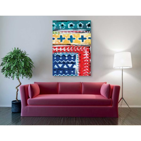 Pattern Painting III  by Linda Woods, Canvas Wall Art Fashion