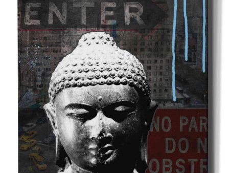 Urban Buddha IV  by Linda Woods, Canvas Wall Art Discount