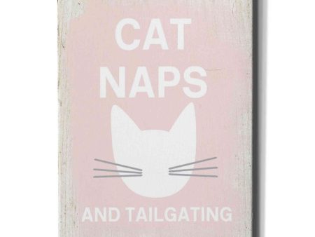 Cat Naps And Tailgating  by Linda Woods, Canvas Wall Art Discount