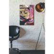 Painted Buddha III  by Linda Woods, Canvas Wall Art Cheap