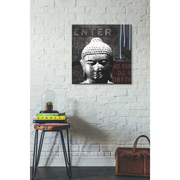 Urban Buddha IV  by Linda Woods, Canvas Wall Art Discount