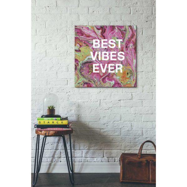 Best Vibes Ever  by Linda Woods, Canvas Wall Art Sale