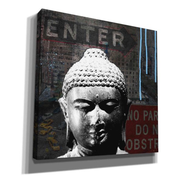 Urban Buddha IV  by Linda Woods, Canvas Wall Art Discount