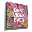 Best Vibes Ever  by Linda Woods, Canvas Wall Art Sale