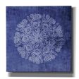 Indigo Mandala 2  by Linda Woods, Canvas Wall Art Online Sale