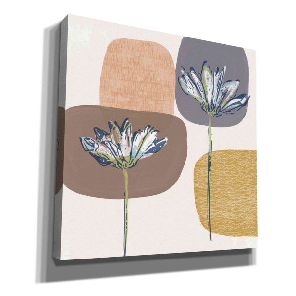 Soft Floral I  by Linda Woods, Canvas Wall Art For Cheap