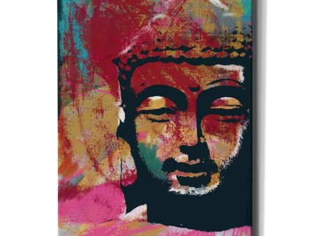 Painted Buddha IV  by Linda Woods, Canvas Wall Art Supply